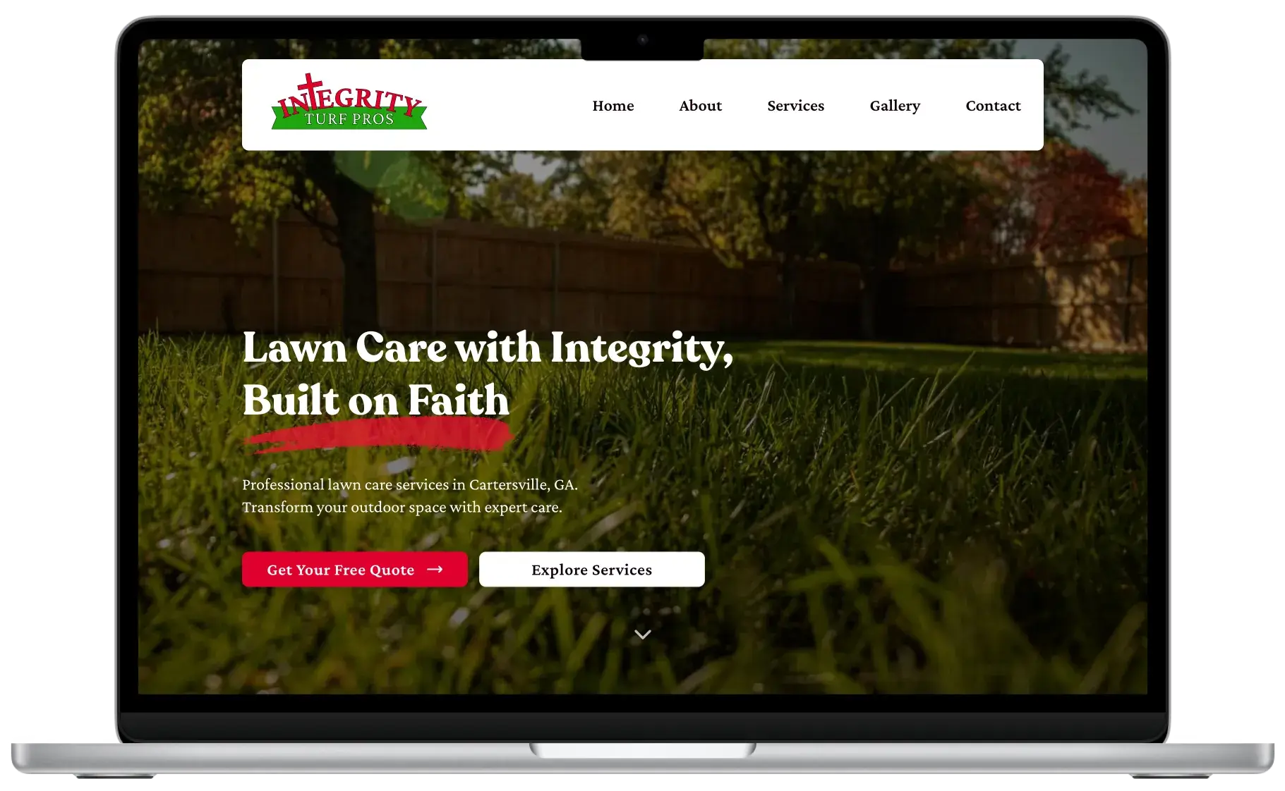 Integrity Turf Pros project preview